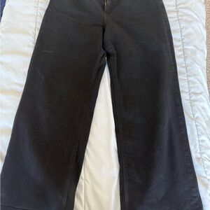 Old Navy Black Flare Wide Leg Jeans